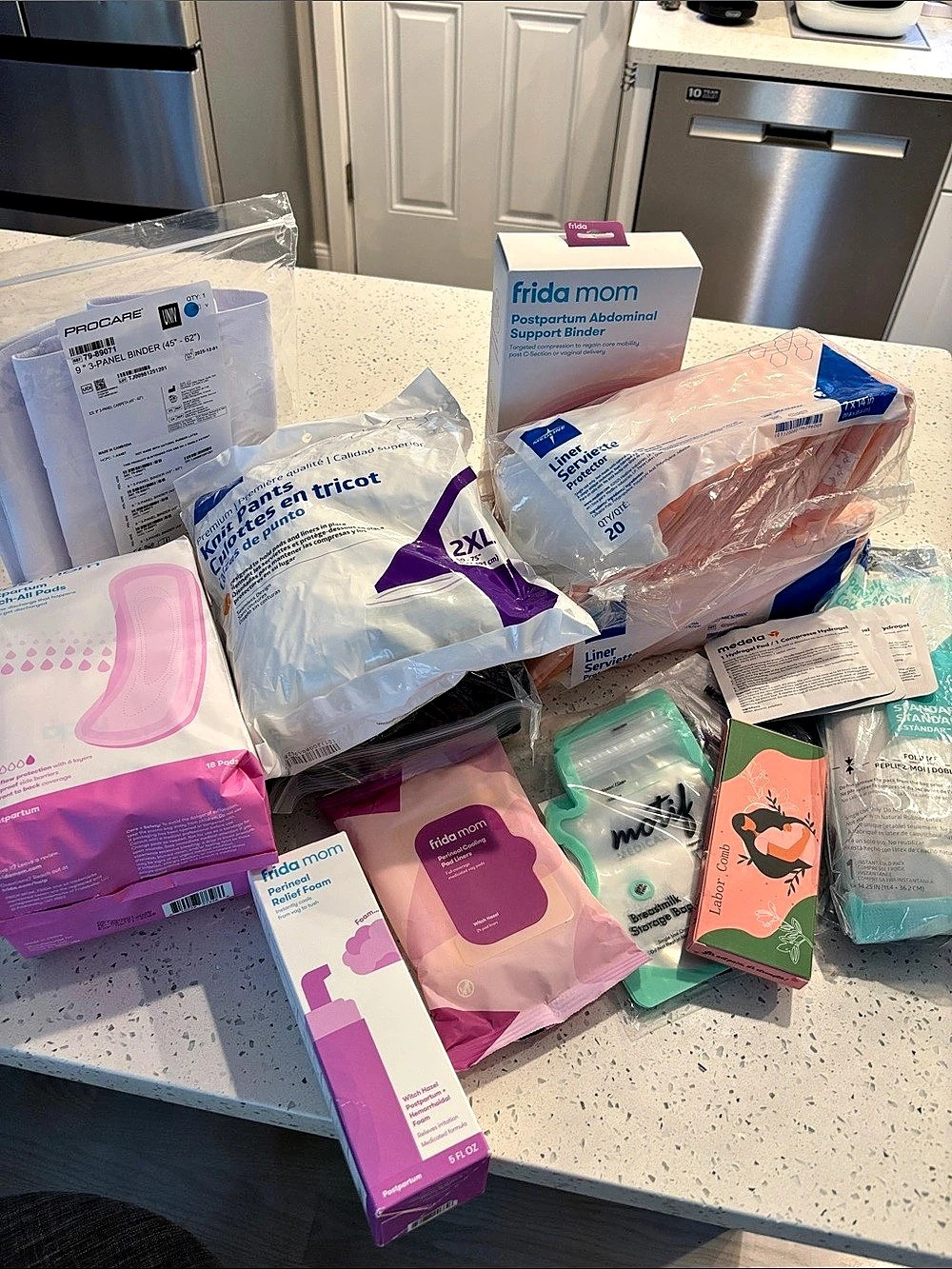 Postpartum Recovery Essentials Care Set